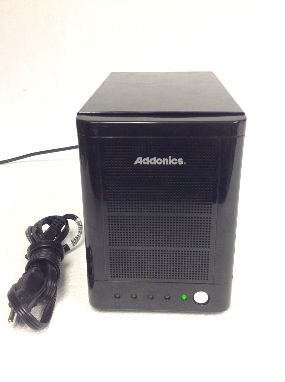 Addonics MST4ESA-B Mini Hard Drive Storage Tower For eSata HD ,WORKS FREE SHIP
