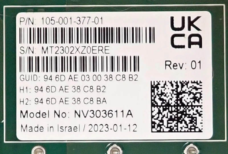NEW EMC Mellanox NV303611A Innova-2 Flex Open 2x 100GbE QSFP28 SmartNIC