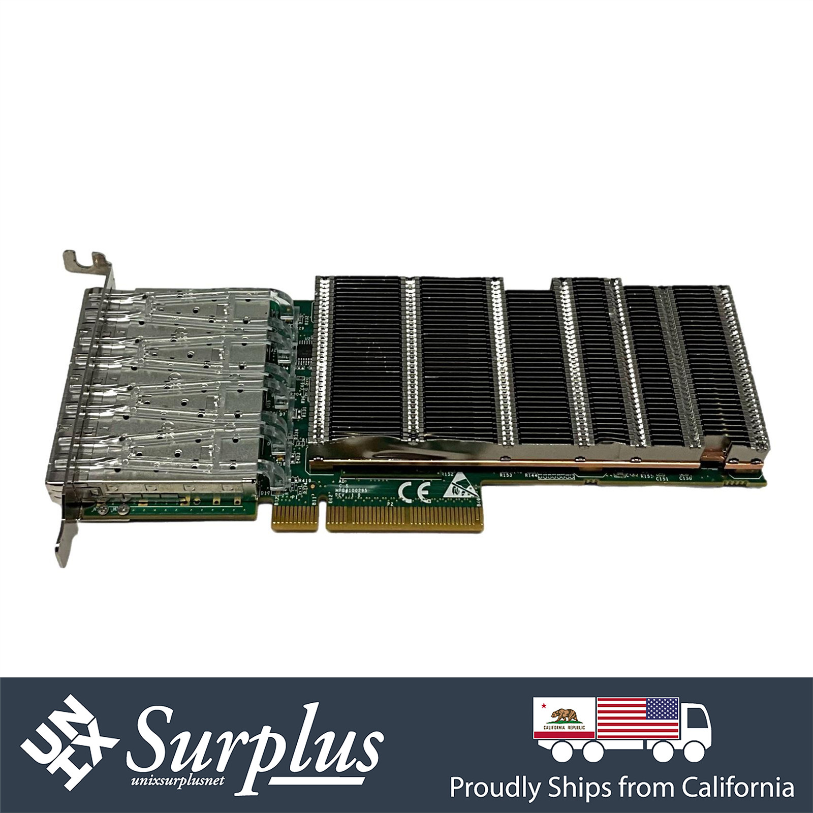 Intel 82599ES Quad Port 10GB SFP+ NIC PCIe 3.0 x8 Network Card Low Profile