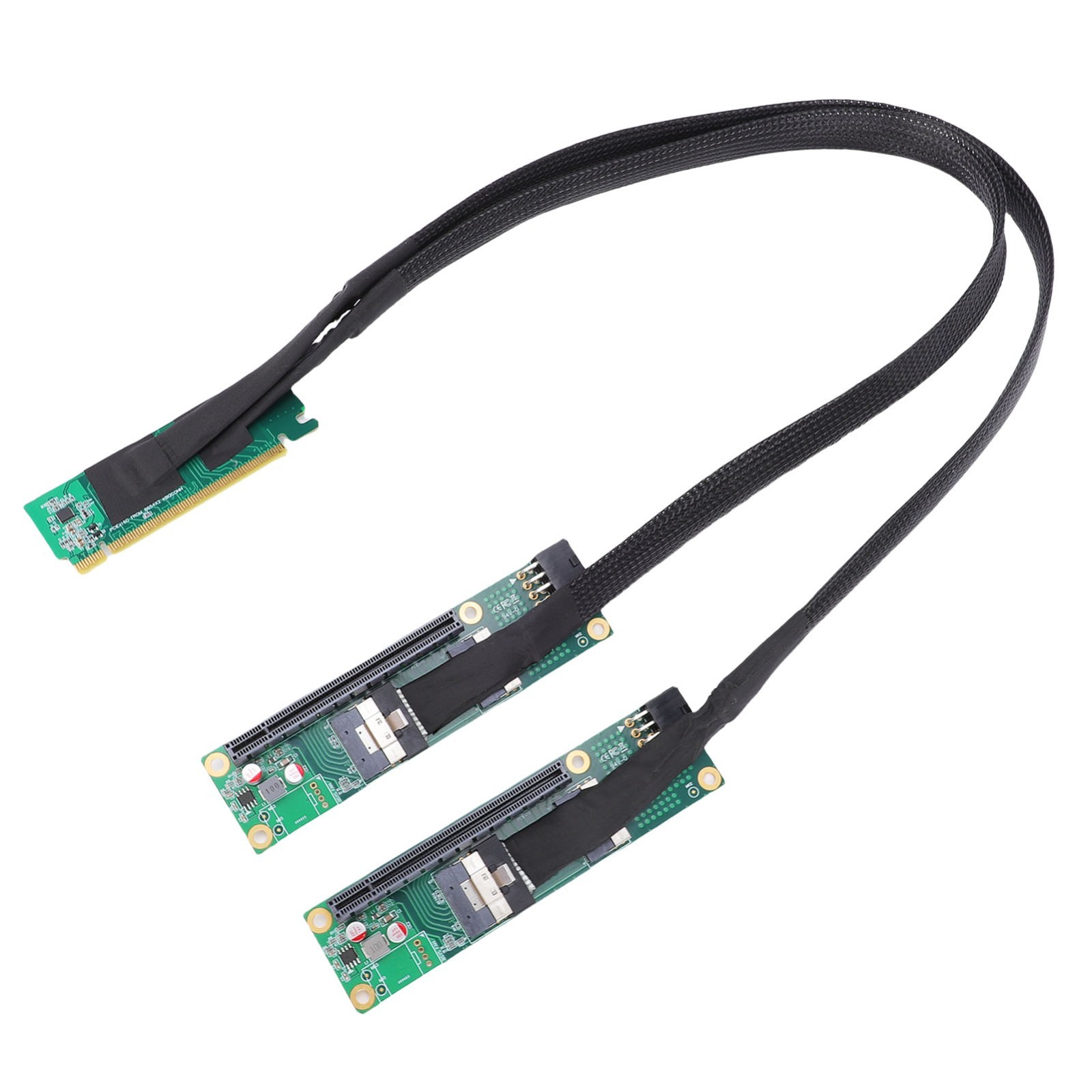 PCIe 4.0 X16 to SFF-8654 X2 Adapter Cable High Performance PCIe 4.0 to SFF-8654
