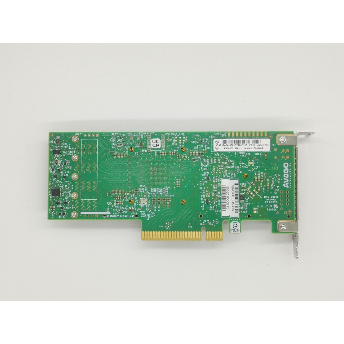 Lenovo 43016i LSI SAS3416 940016i TriMode HBA Controller 12G IT Mode NAS G2U