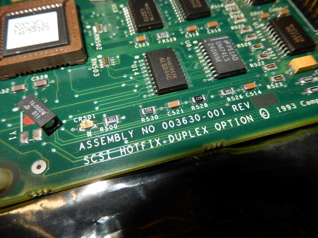 Compaq SCSI Hotfix-Duplex Option Assembly 003630-001 – Compaq Spare 142267
