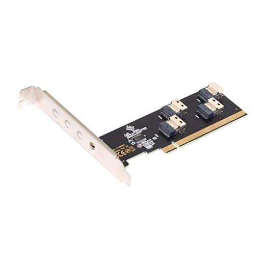PCIe 3.0/4.0 X16 to 4 Port SFF-8654 4i PCI Express PCI-E X16 – 4 SFF-8654 4i
