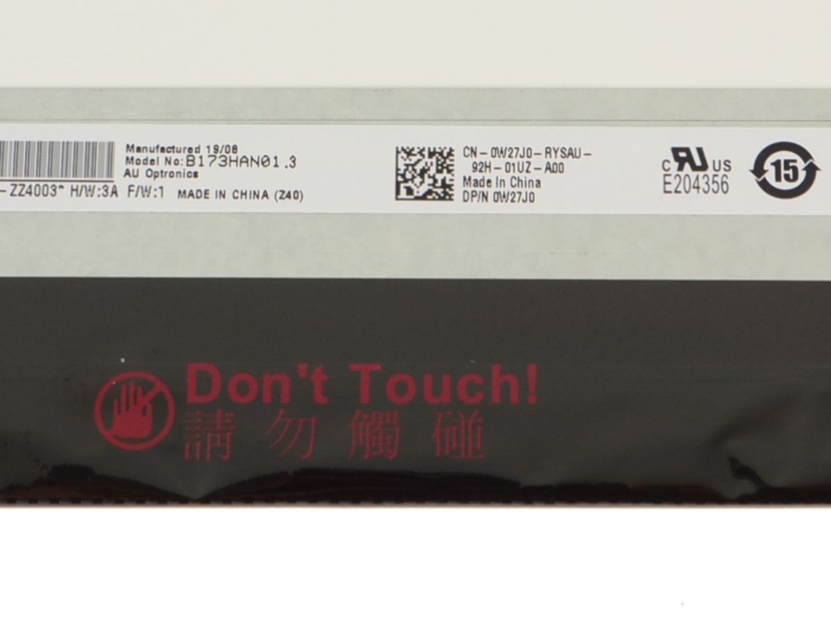 Dell Inspiron 17 3780 3781 3785 17.3″ FHD Matte LCD Screen B173HAN01.3 W27J0