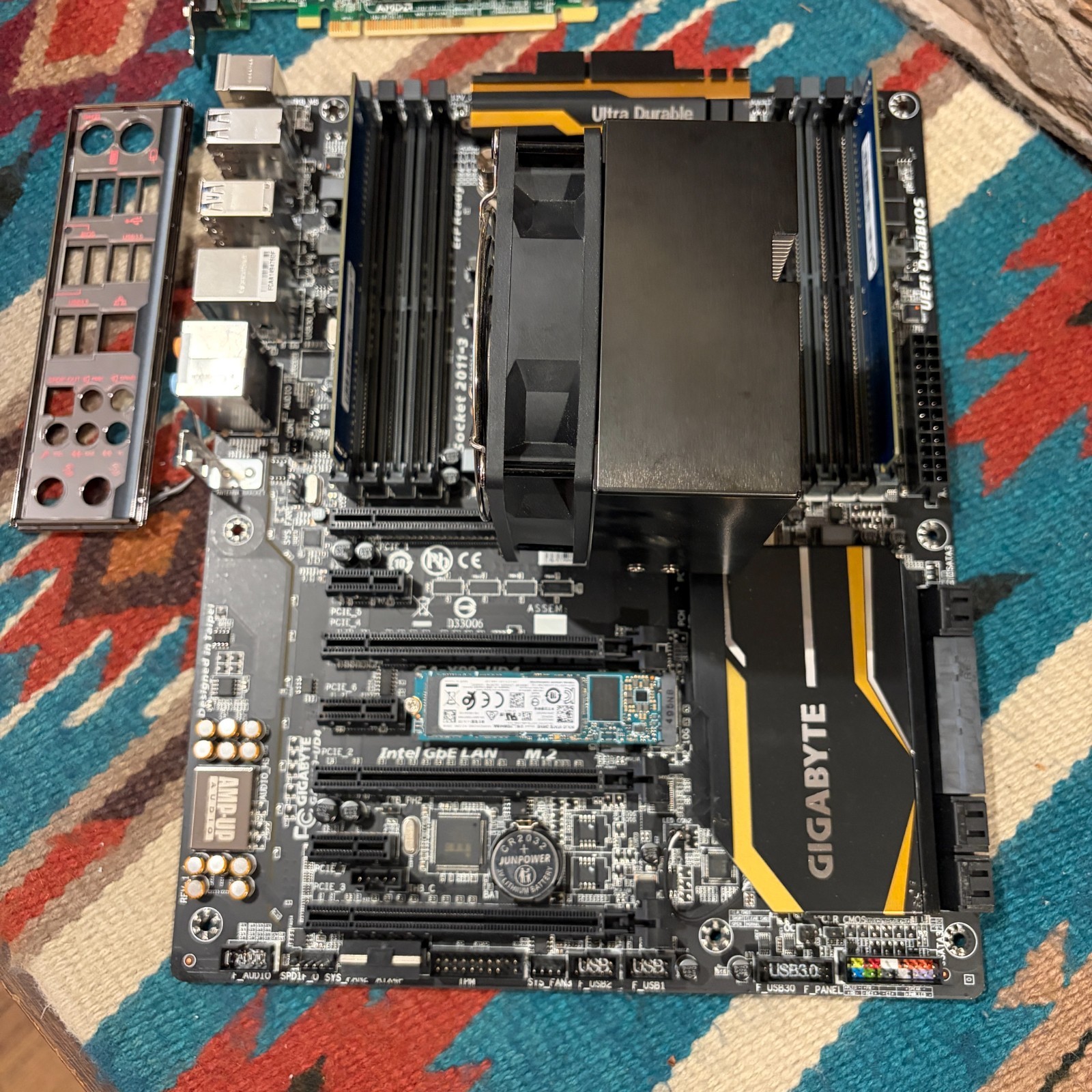 GIGABYTE X99-UD4 Motherboard Combo! Xeon 2650v3 16GB RAM 256GB SSD Radeon 4GB