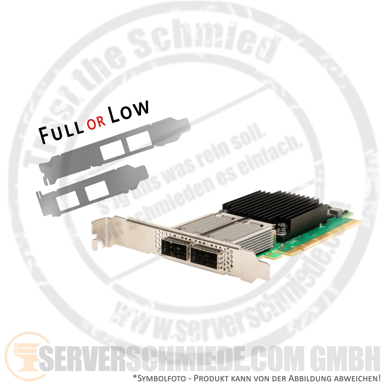 Mellanox ConnectX-5 2x 100Gb PCIe x16 Network Controller MCX556A-ECAT