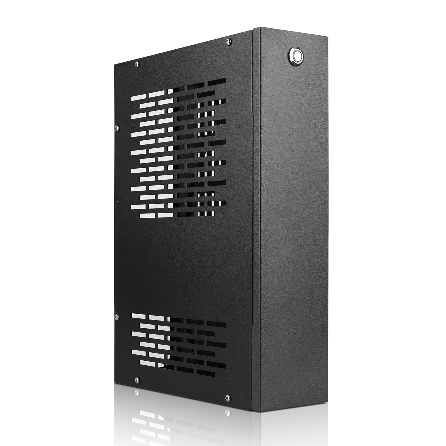Q3 Mini ITX PC Case Small Form Factor Chassis Support Flex PSU & ITX Motherboard