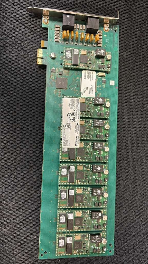 MULTITECH ISI9234PCIE/8 MT9234SMI 8-PORT PCIe FAX MODEM CARD