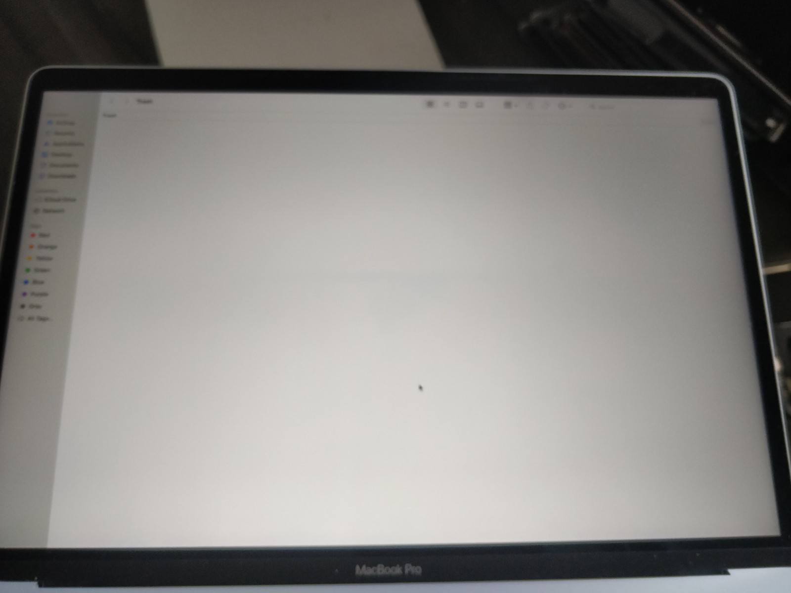 Genuine Apple Macbook Pro 15 inch, A1990, 2018-2019 LCD Screen Assembly, Silver
