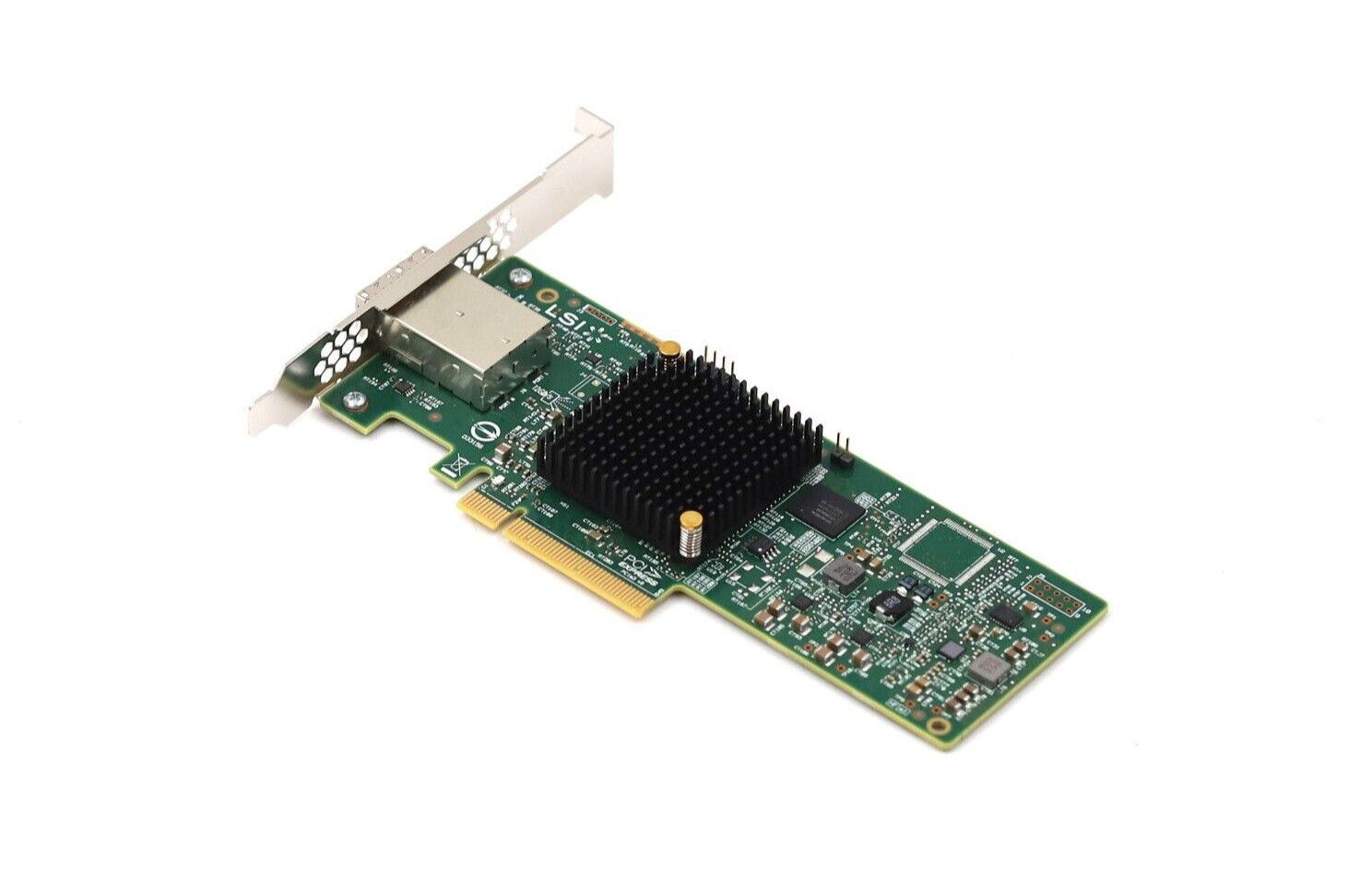 LSI SAS9300-8e 8-Port 12Gb/s PCIe SAS Host Bus Adapter P/N: H3-25460-02H Tested