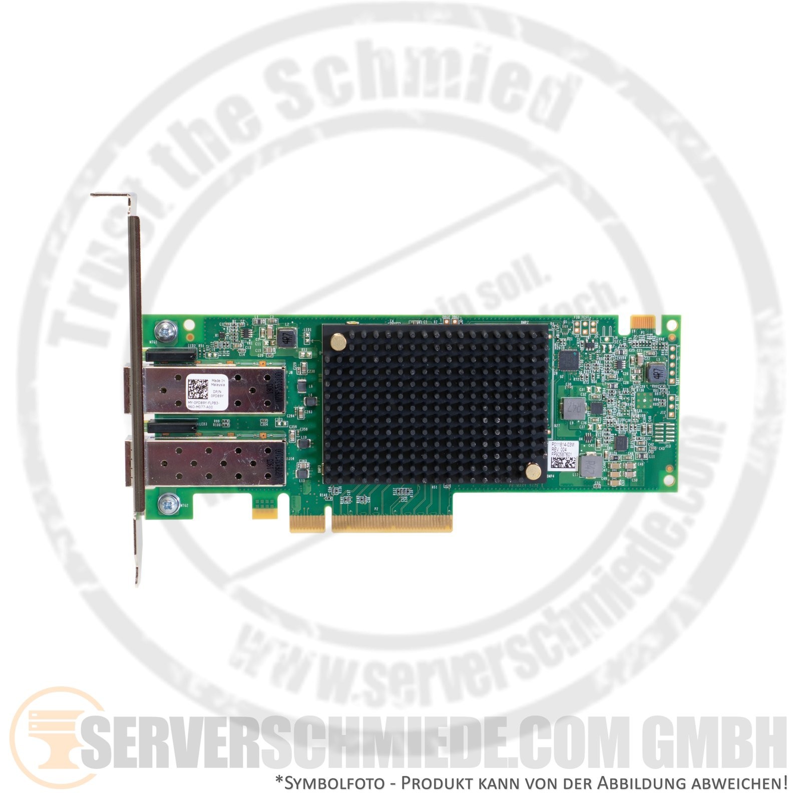 Dell 2x 32Gb FC LPe35002 PCIe x8 Fibre Channel Controller HBA 0PD89Y