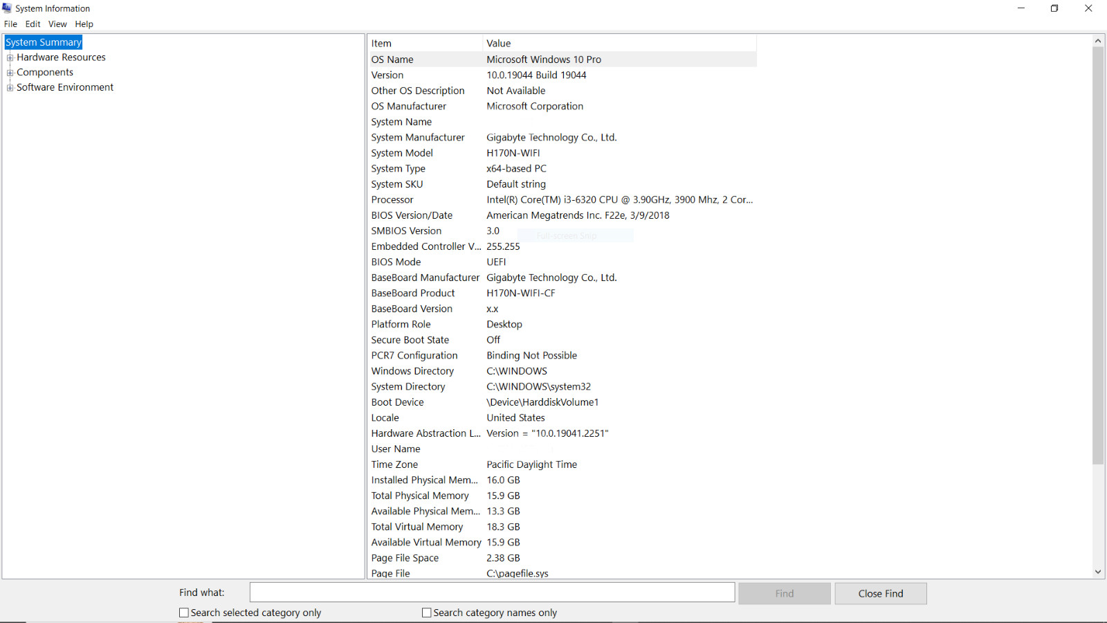 GIGABYTE GA-H170N-WIFI Mini ITX Motherboard with Intel i3-6320 CPU & Fan