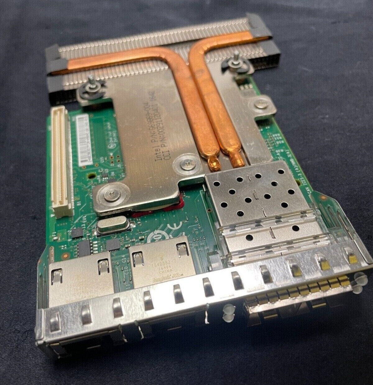 Dell Intel X520 i350 Dual Port 10GbE Base-T and Dual Port 1GbE NIC C63DV