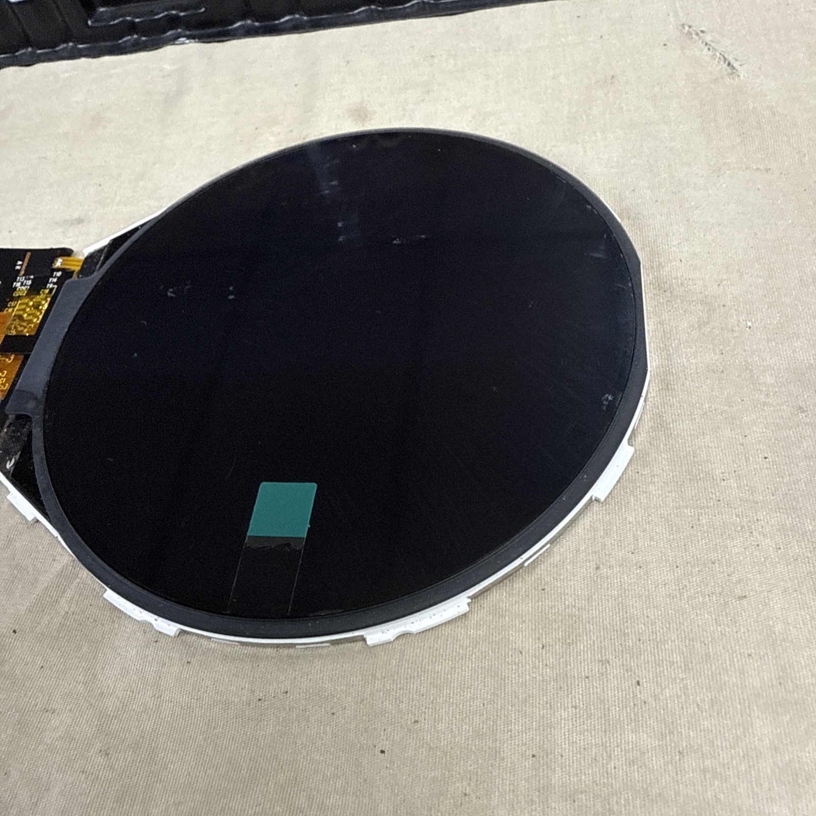 TM034XVZP01 3.4″ Inch 800*800 Circle IPS TFT LCD w/ Touch Panel From Texas