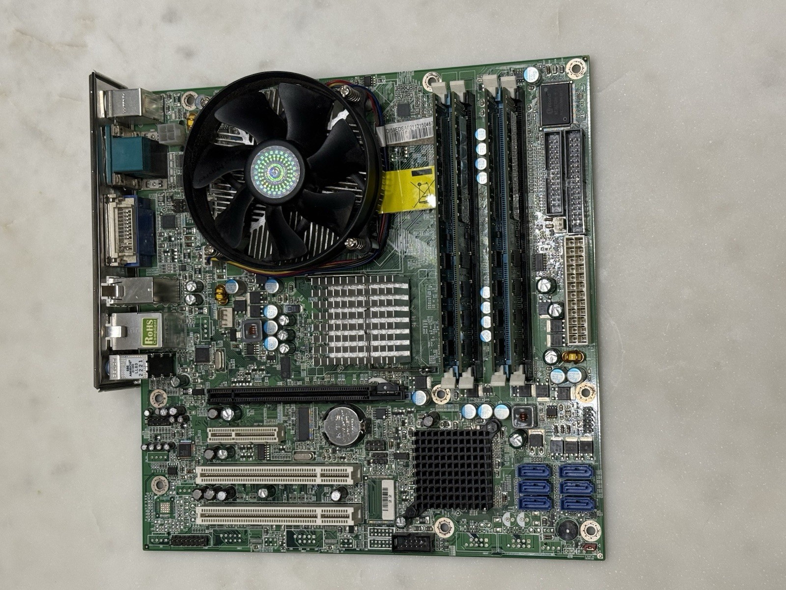 UTC Retail/Unknown LGA775 Motherboard with Intel Pentium E5700 & 8 GB RAM