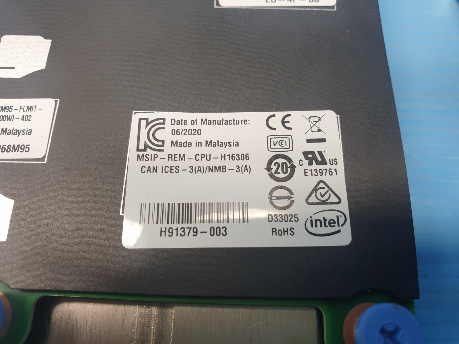 Dell 1x 068M95 1x 0C63DV Quad-Port 10GB SFP+ Network Daughter Card Lot of 2
