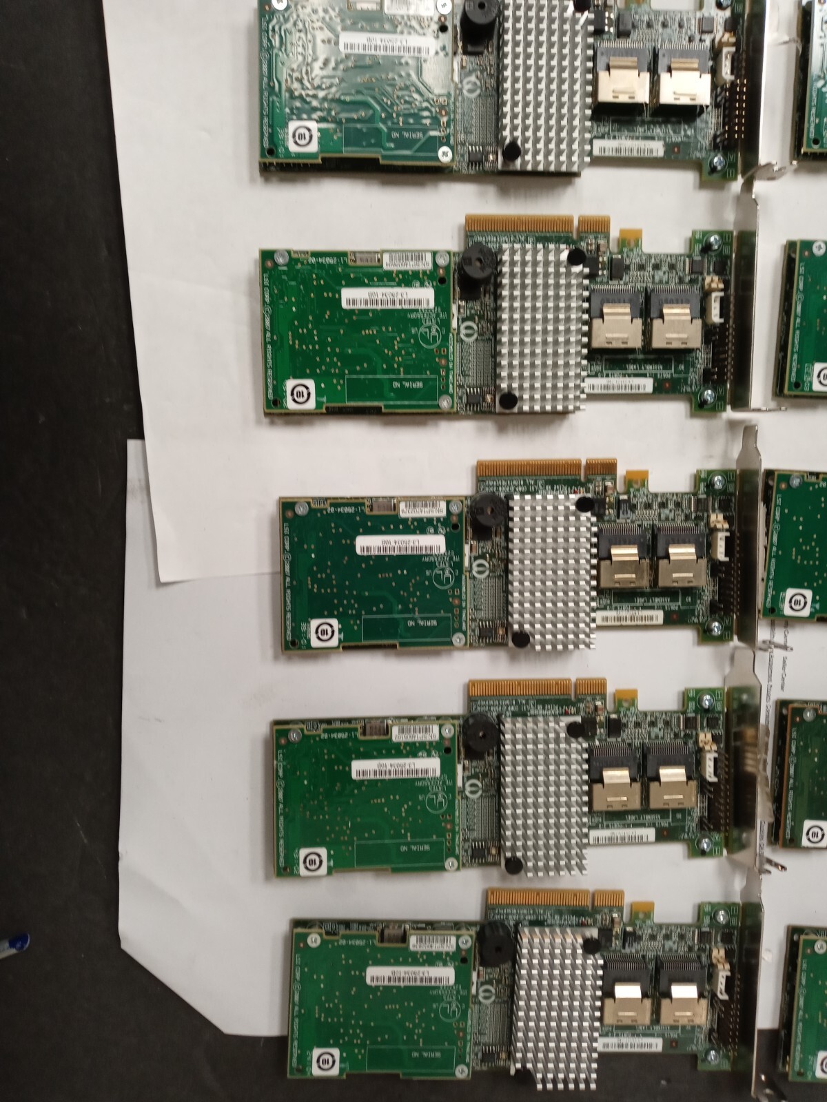 LSI MegaRAID L3-25121-74B 6Gb/s 2.0 x8 PCIE SAS Raid Controller LOT OF 10
