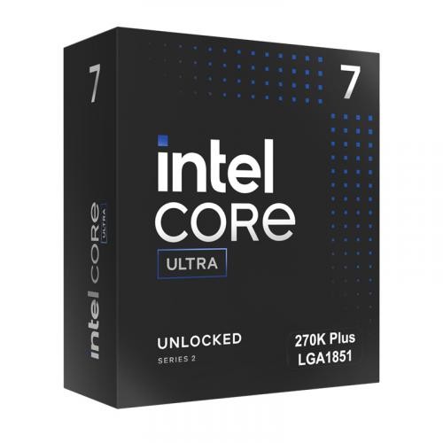 Intel Core Ultra 7 270K Plus Desktop Processor – 24 cores (8 P-cores + 16 E-core