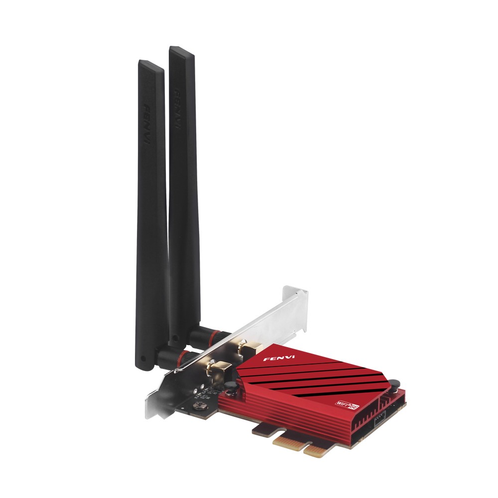 WiFi 6E PCIe Card AX5400 Tri-Band RTL8852CE Desktop Wireless Adapter Bluetooth