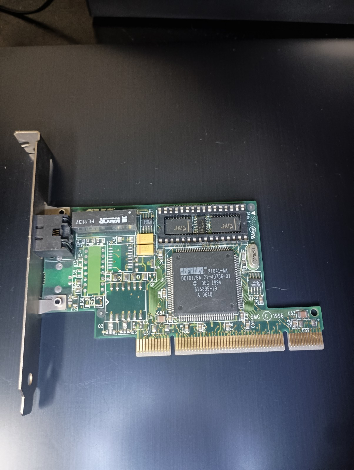 SMC Ether Power PCI 10Mbps Ethernet PCI Network Card 10BASE-T SMC8432T