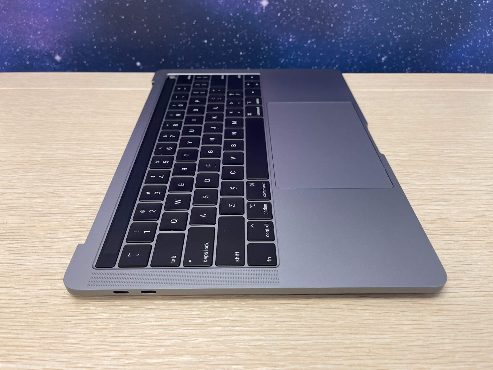 OEM MacBook Pro 13″ A1989 2018 2019 Topcase Keyboard Battery Space Gray – A