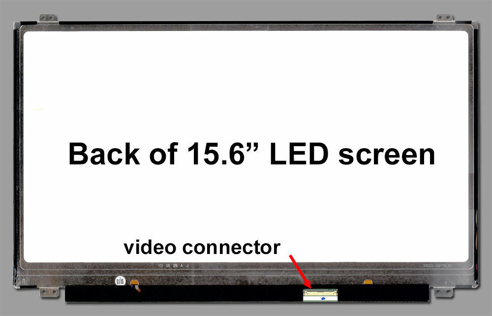 New 15.6″ WXGA slim LED LCD screen for LTN156AT30 LTN156AT30-C01 LTN156AT30-D01