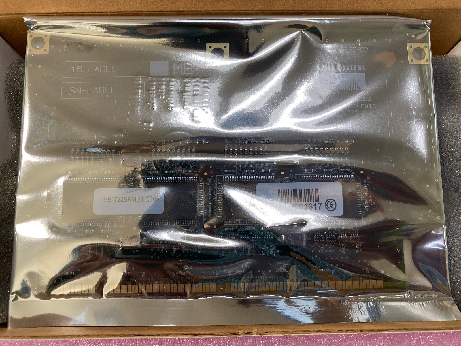 VE1722SRMU3-CS05 Viking 8MB-168 PIN Board Sram for Cisco