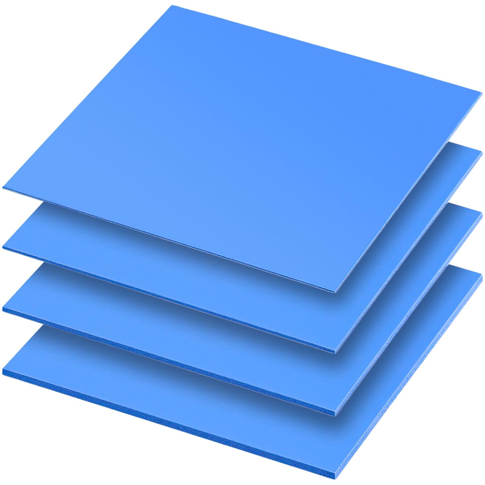 OLCANA 4 Pieces Silicone Thermal Pads 100 x100mm 0.5mm 1mm 1.5mm 2mm Highly…