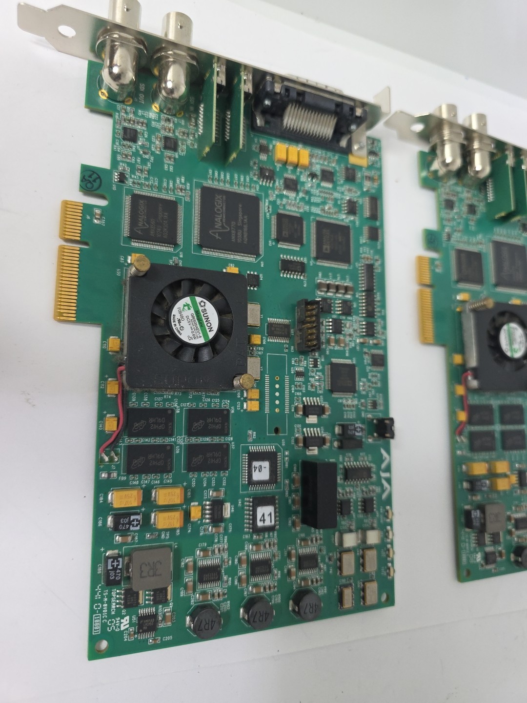AJA KONA LHI+-R0 LHI Plus Video Audio I/O Capture PCIe Card ( 2 Pack)
