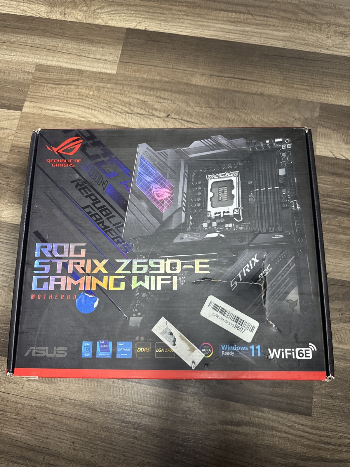 ASUS ROG Strix Z690-E Gaming WiFi LGA 1700 ATX Intel Motherboard