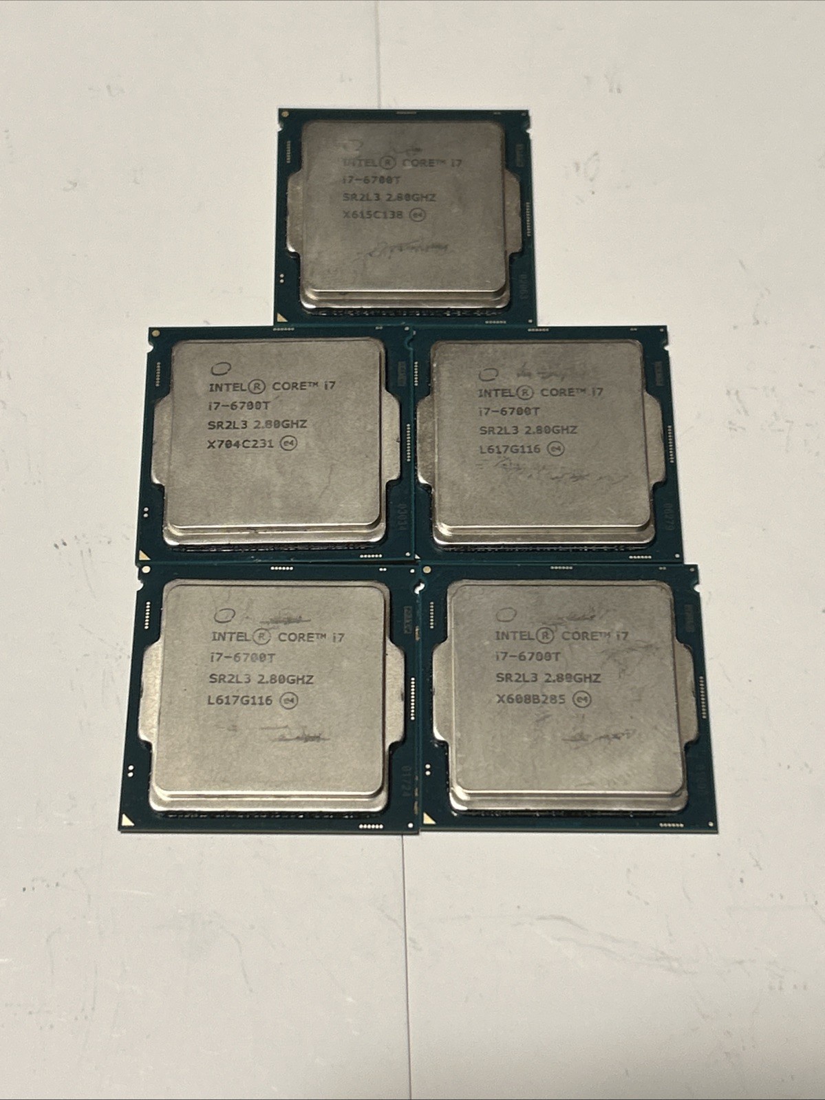 Intel Core i7-6700T CPU 6th Gen 2.8 GHz 8MB Processor SR2L3 L617G116 QTY Availab