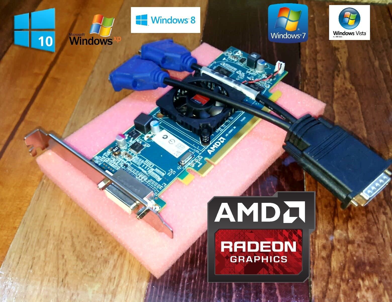 HP Pavilion a6109n a6110n a6112n a6202n Radeon Dual VGA Monitor Video Card
