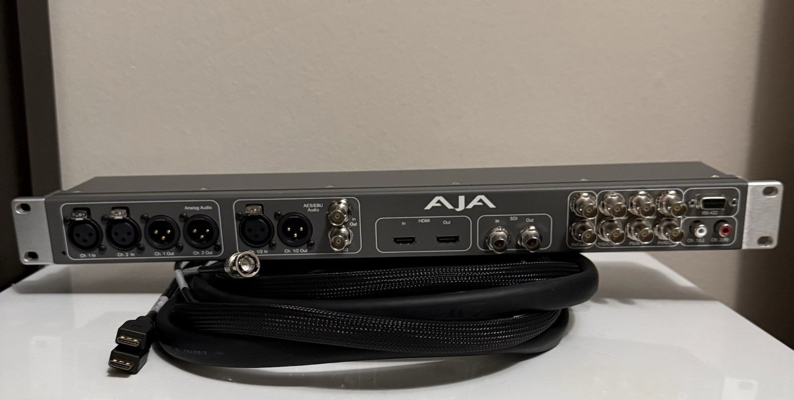 Aja KLHI-Box 102776 External Capture Card Breakout Box