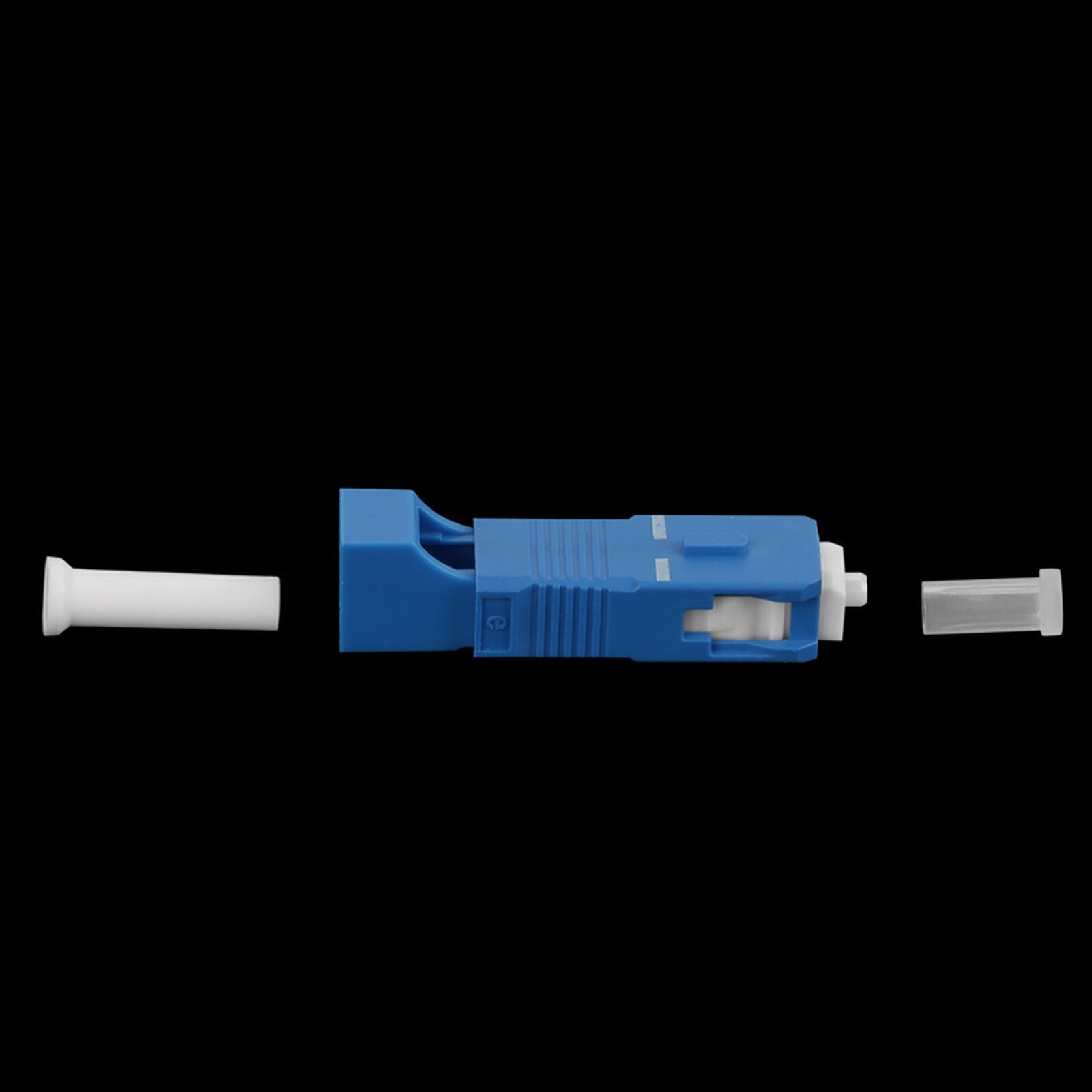 SC Male to LC Female Single Mode Fiber Optic Hybrid Optical Adaptor Converter