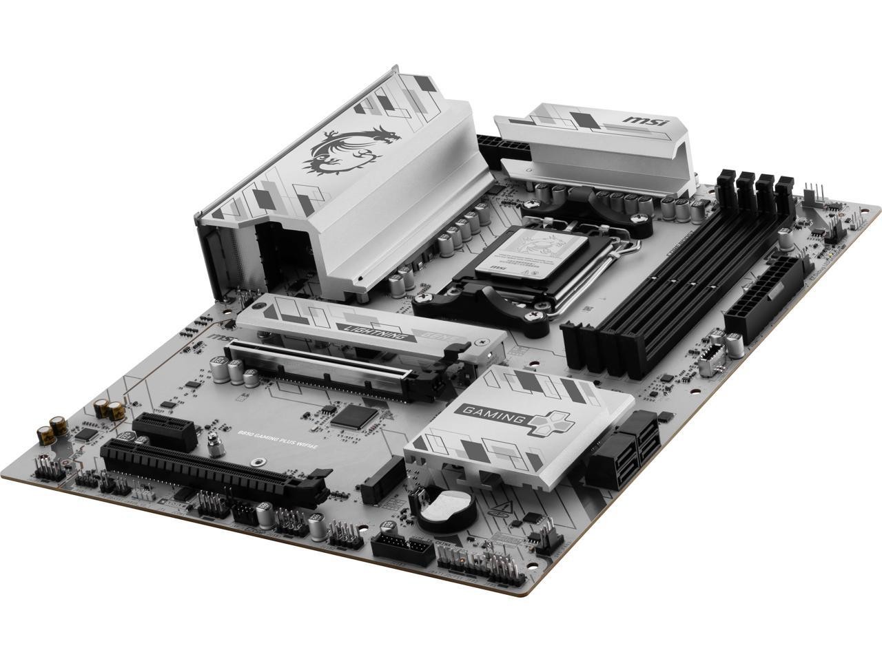 MSI B850 GAMING PLUS WIFI6E AM5 AMD B850 SATA 6Gb/s 5G Network Wi-Fi7 DDR5 Mothe