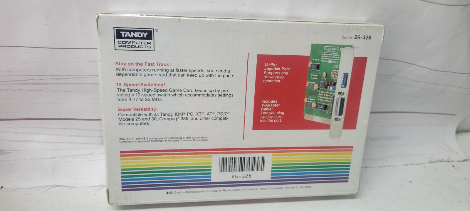 Tandy High Speed Game Card 26-328 E1