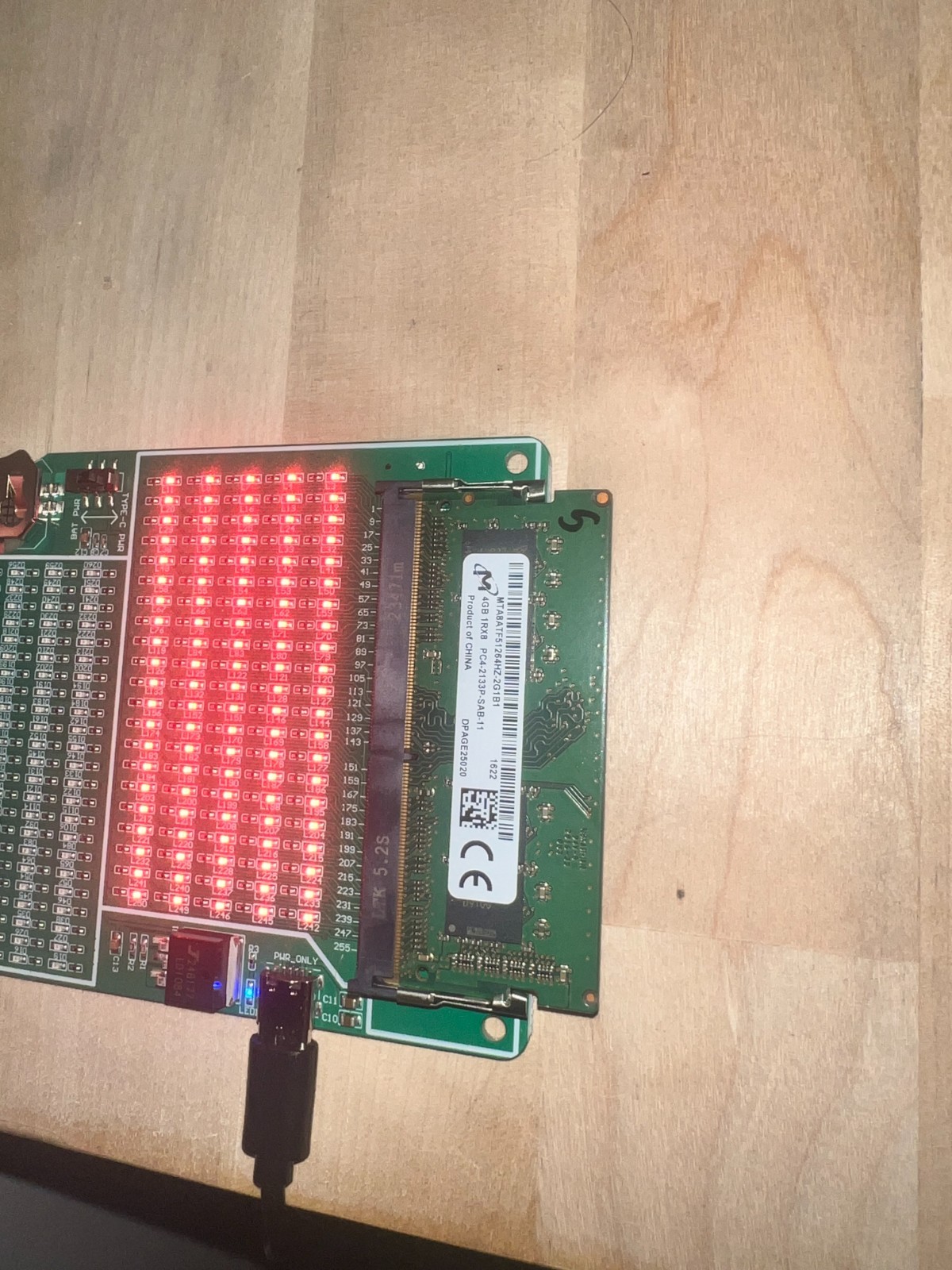 Micron 4GB 1Rx8 DDR4 PC4-2133P-SAB-11 SODIMM MTA8ATF51264HZ-2G1B1 Memory Ram