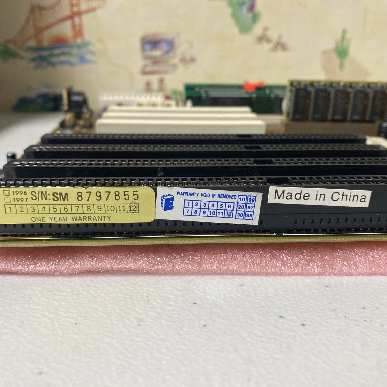 PCChips M919 VER 3.4B/F AT Motherboard Intel DX20 66MHz 64MB RAM