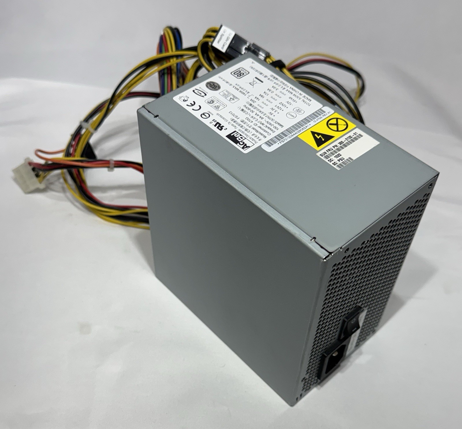 Sun 300-2132 530 Watt AC Input Power Supply, Sun Ultra 24 / Sun Ultra 27, TESTED