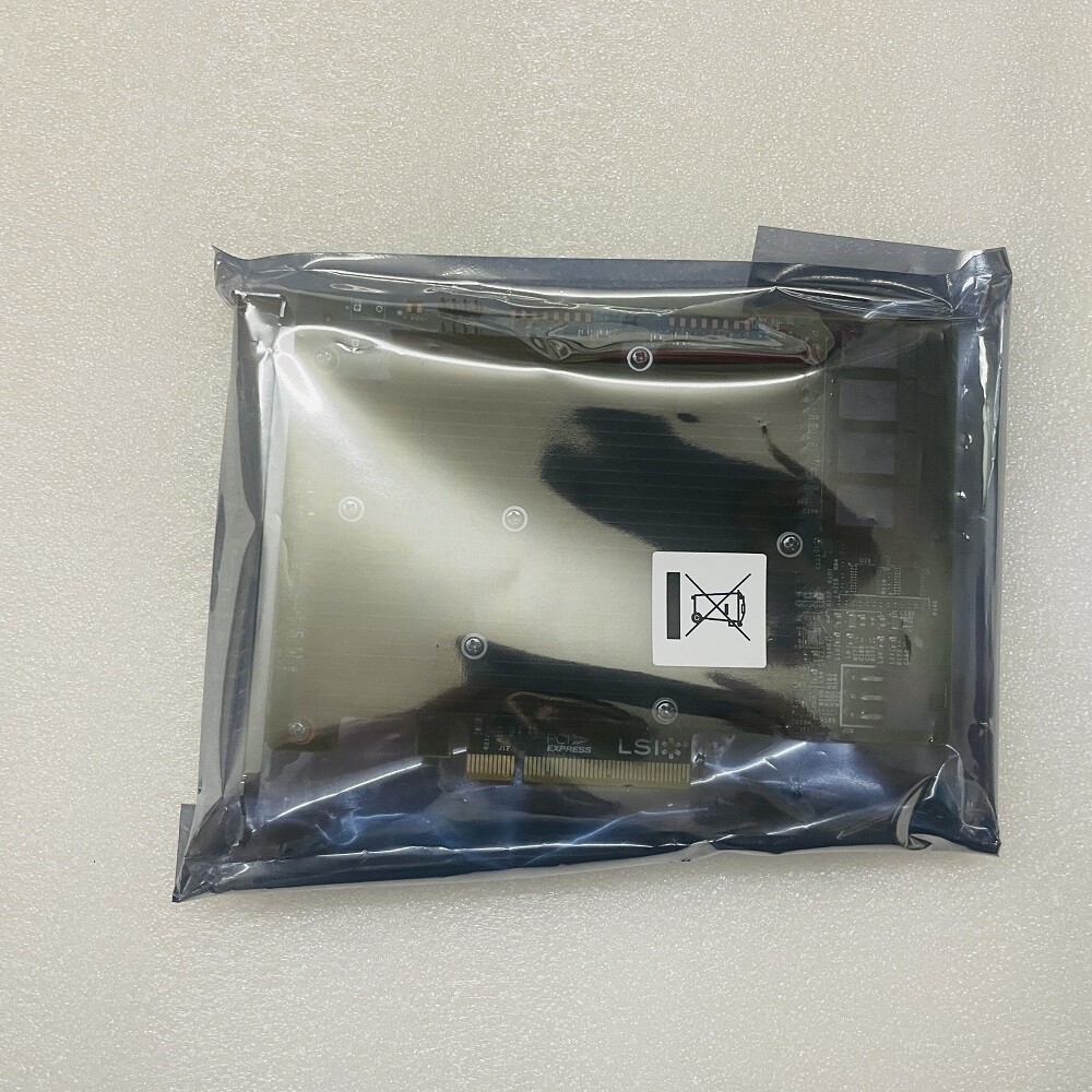 NEW LSI SAS 9300-16I 12GB/S HBA BUS ADAPTER CARD IT Mode 4*SFF-8643 SATA Cable