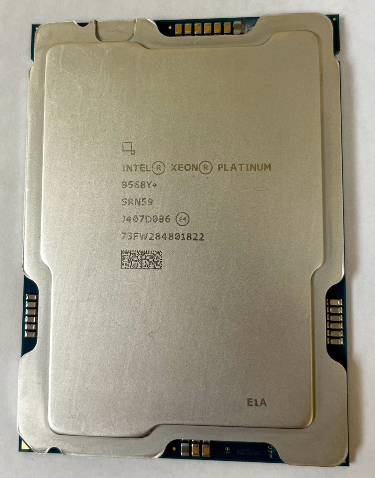 Intel Xeon Platinum SRN59 8568Y+ 48 core 2.30 GHz LGA4677 CPU Processor