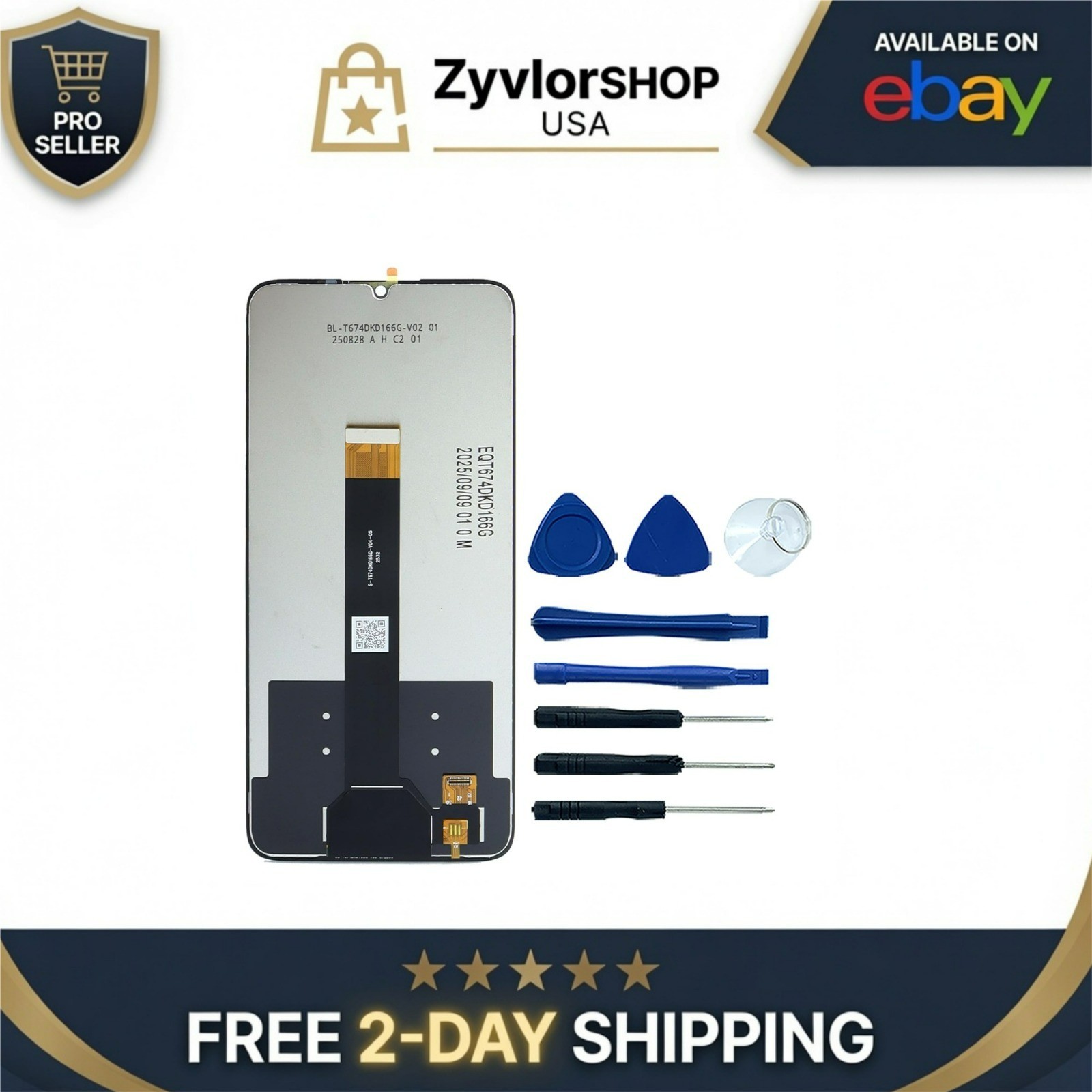 TCL K32 5G T513W K33 6.75″ Touch Screen Digitizer Replacement