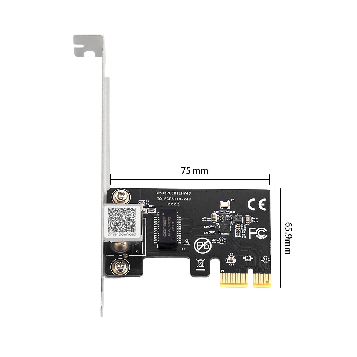 Pci Express Gigabit Ethernet Network Card 1000M Lan Card Realtek RTL8111H Chip