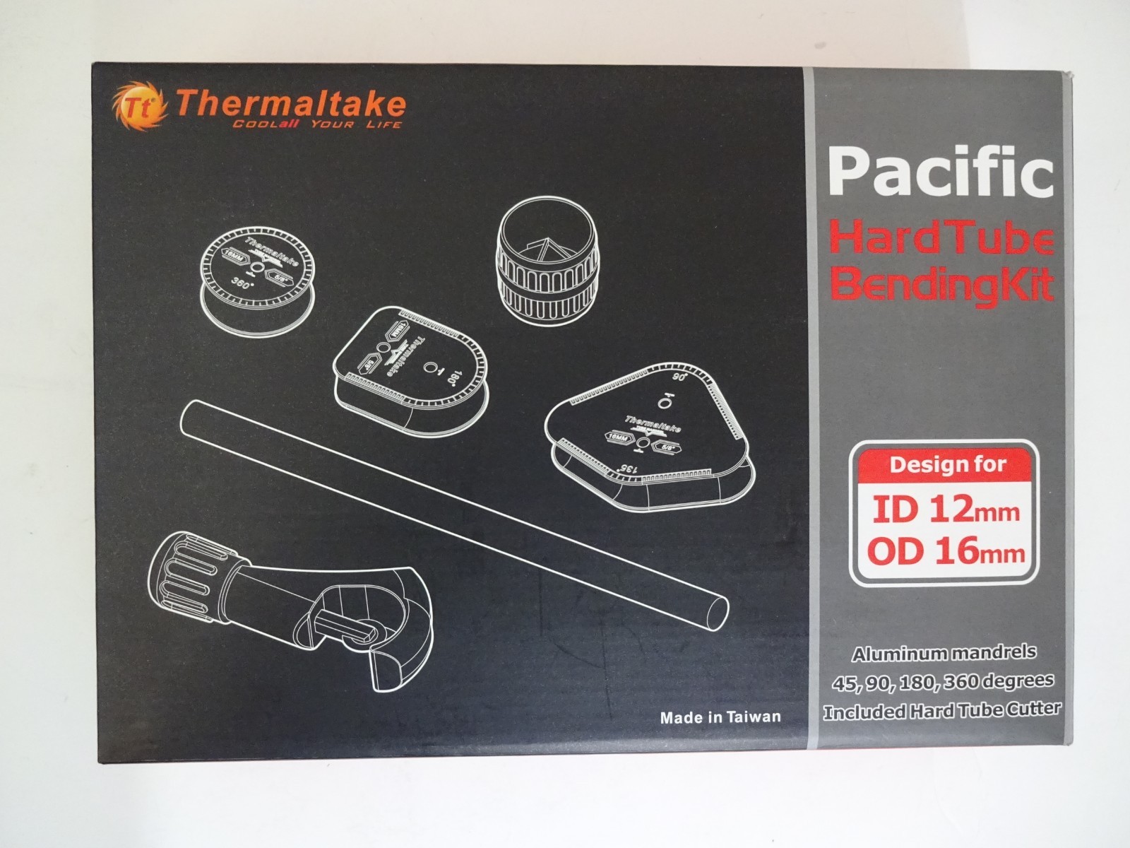 Thermaltake Pacific Hard Tube Bending Kit 12mm/16mm CL-W093-AL00BL-AAU000483