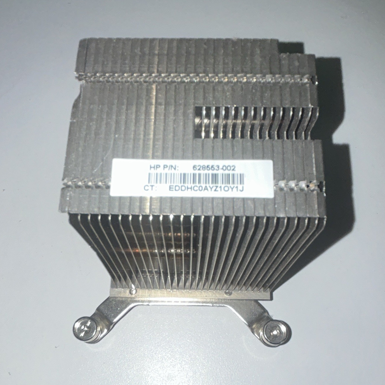 HP CPU Heatsink for CPU 628663-002 Silver Aluminum Copper