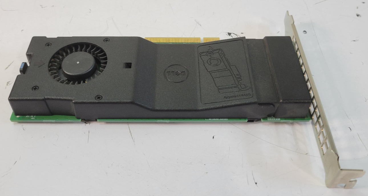 Dell Dual M.2 PCIe NVMe SSD to PCIe x8 Adapter 0NTRCY 023PX6 DPWC300
