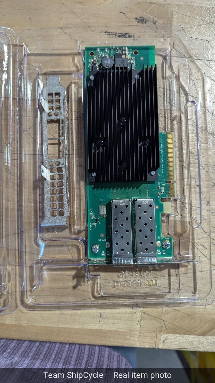 Solarflare XtremeScale X252225GPlus Dual Port 25 Gigabit SFP28 PCIe NIC G2U