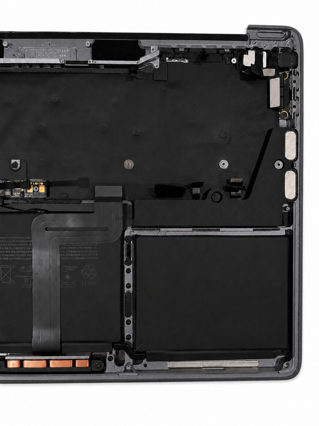 Genuine MacBook Pro 13” M1 A2338 2020 Palmrest Top Case Keyboard – Space Gray