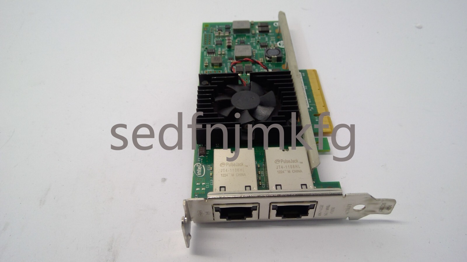 INTEL DELL X540-T2 CONVERGED Dual Port 10Gb Ethernet Network 03DFV8 0K7H46 Low
