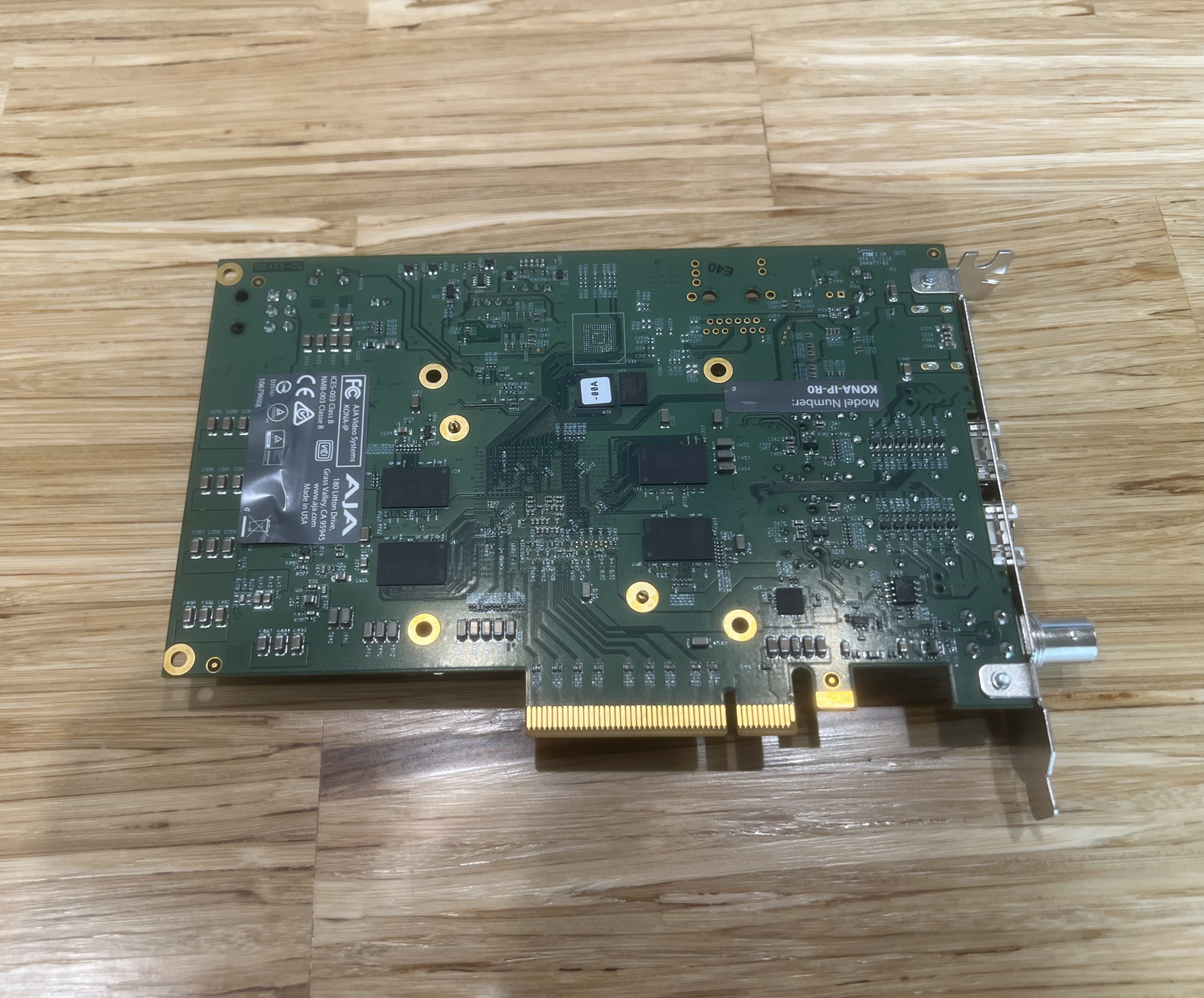 AJA KONA IP Desktop Video/Audio I/O Card